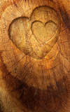 Herz aus Holz